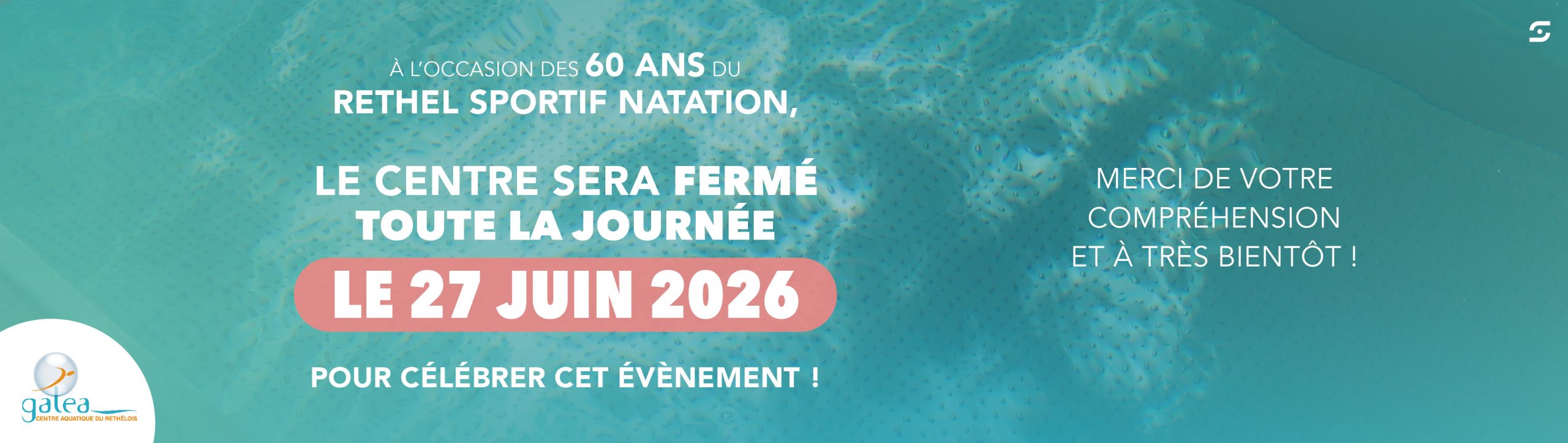 LES 60 ANS DU RETHEL SPORTIF NATATION