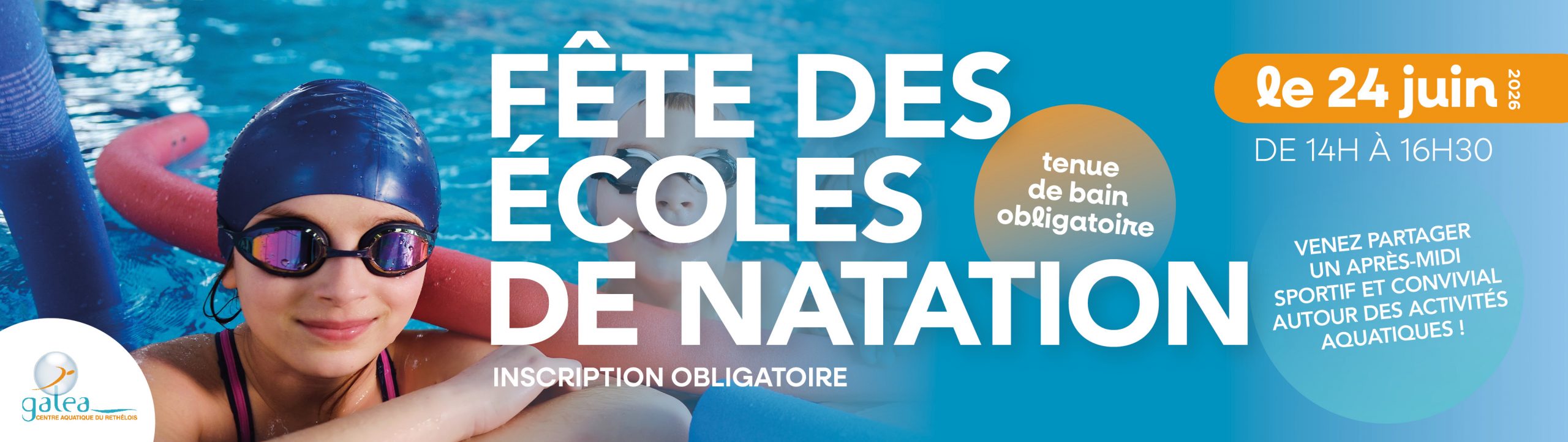 FÊTE DES ÉCOLES DE NATATION